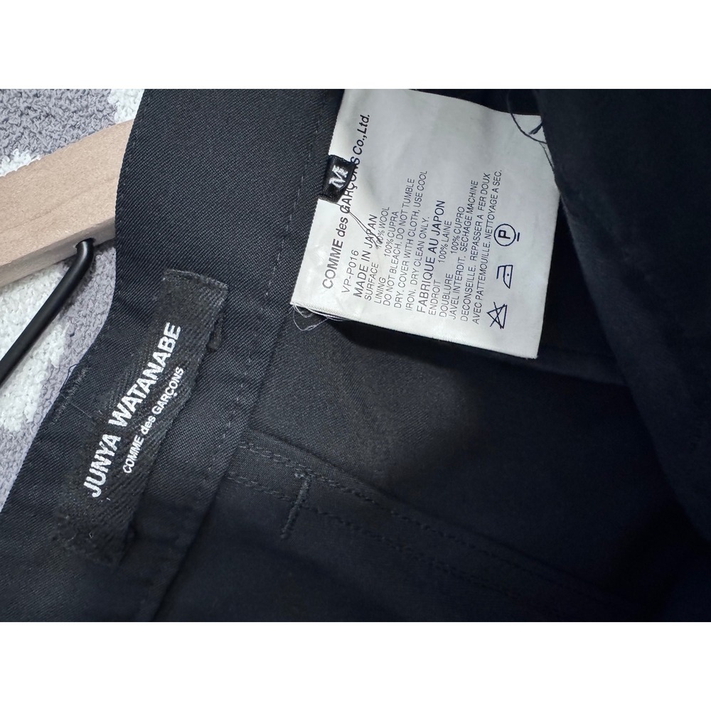 Junya Watanabe Commes de Garçons‎  MAN Wool Pants in Black VP-P016 Medium - Picture 5 of 7